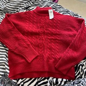 Abercrombie mock neck sweater